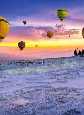 Екскурзия в Турция - Коледа в Памуккале и Анталия със самолет