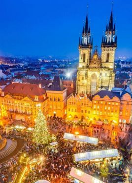 КОЛЕДНИ БАЗАРИ в  ЗЛАТНА ПРАГА - чартър от СОФИЯ - 4 нощувки