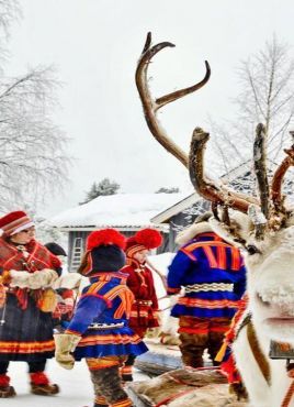 При Дядо Коледа - Лапландия, 4 нощувки с полет от Варна